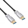 Akyga AK-HD-100L HDMI-2.1-Aktiv-Glasfaserkabel (AOC), 48 Gbit/s, 8K@60Hz / 4K@120Hz, 10 m