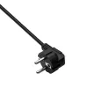 Akyga AK-CH-21 GaN-USB-Ladegerät 65 W, 2 x USB-C + USB-A, mit Steckdose, 1,5 m, Schwarz