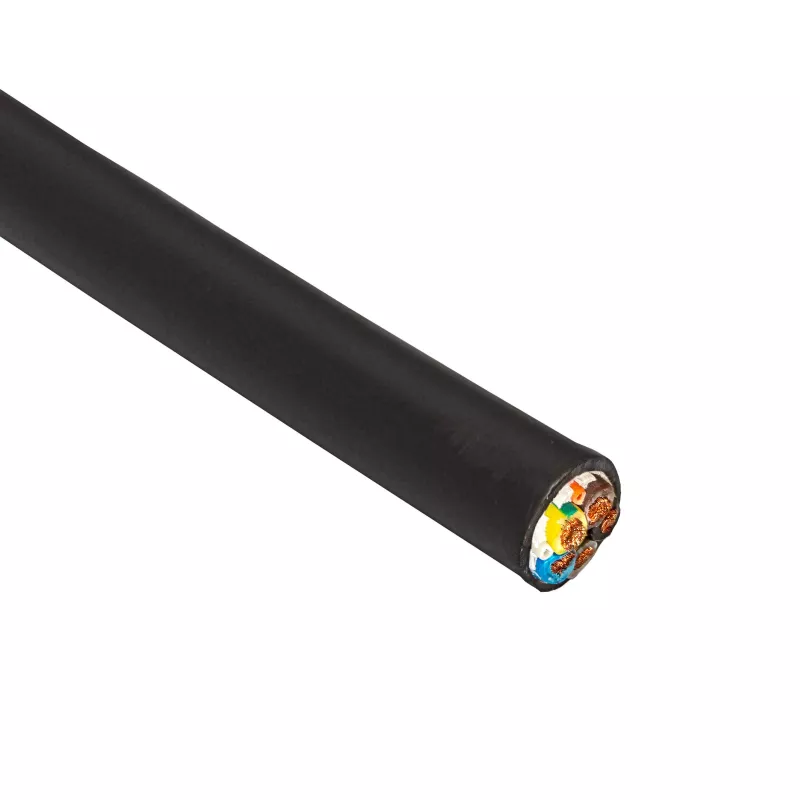 Akyga AK-SC-E12 EV-Ladekabel 5 x 6 mm² + 2 x 0,75 mm², dreiphasig, 32 A, 450/750 V, Meterware