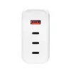 Akyga AK-CH-24 GaN-USB-Ladegerät 140 W, 3 x USB-C PD + USB-A, Weiß