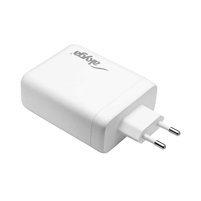 Akyga AK-CH-24 GaN-USB-Ladegerät 140 W, 3 x USB-C PD + USB-A, Weiß