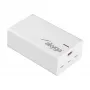 Akyga AK-CH-25 GaN-Tisch-USB-Ladegerät 140 W, 3 x USB-C PD + USB-A, Weiß