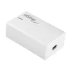 Akyga AK-CH-25 GaN-Tisch-USB-Ladegerät 140 W, 3 x USB-C PD + USB-A, Weiß
