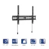 Akyga AK-MB-07 neigbare TV-Wandhalterung, 37-70 Zoll, 60 kg, VESA 600x400, schwarz