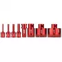 SMART365 Diamant-Lochsäge-Set 9-teilig 6-68 mm M14 für Feinsteinzeug