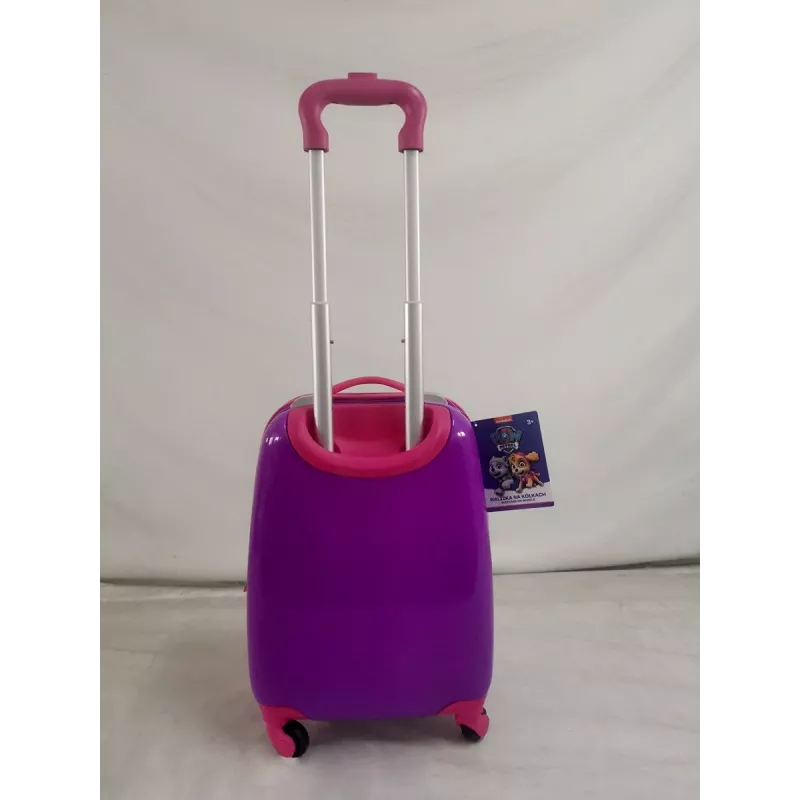 Nickelodeon Paw Patrol on Wheels - Rosa großer Kinderreisekoffer