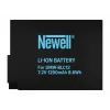 Newell Ersatzakku für Panasonic DMW-BLC12