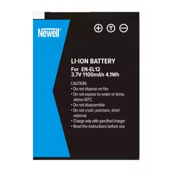 Newell Ersatzakku für Nikon EN-EL12