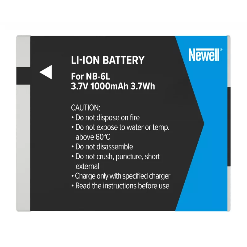 Newell Ersatzakku NB-6L für Canon