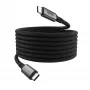 Newell Magnetic USB-C auf USB-C 3.2 Gen 2 Kabel - 1 m, Graphit