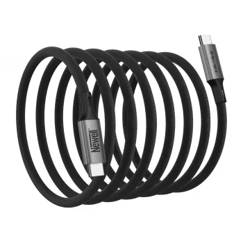 Newell Magnetic USB-C auf USB-C 3.2 Gen 2 Kabel - 1 m, Graphit