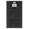 Newell Dual-Channel USB-C Charger DL-USB-C für Sony NP-FW50 Akkus