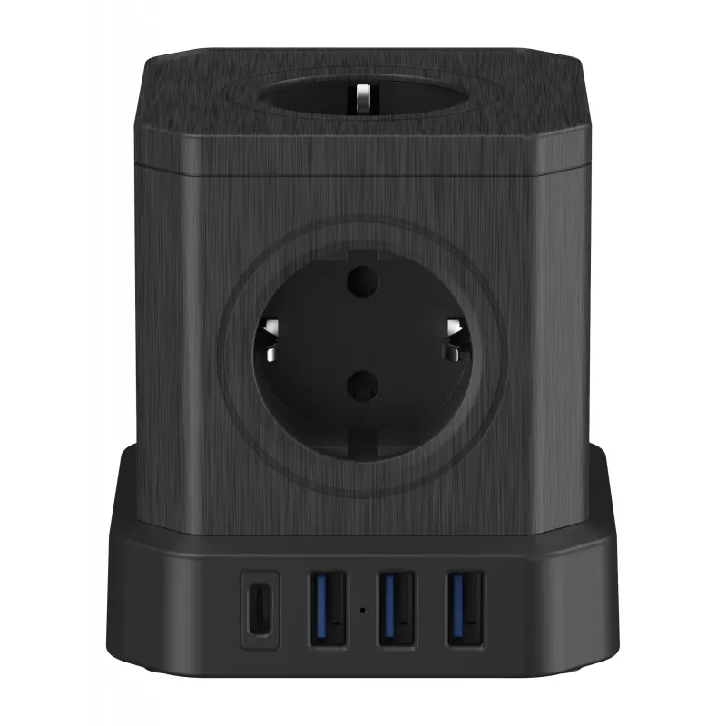 Newell GaN Power Cube 9W1 Steckdosenleiste Schwarz