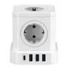 Newell GaN Power Cube 9w1 Weiß Steckdosenleiste mit USB-Ladegerät