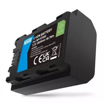 Newell Plus Ersatzakku NP-FZ100 für Sony Kameras, 2280mAh, 7,2V, Li-Ion, Schwarz