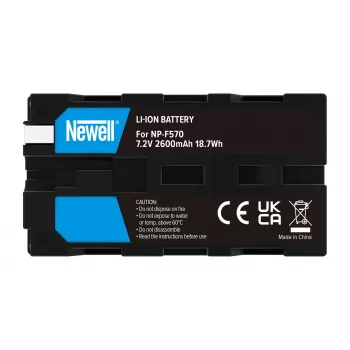 Newell Ersatzakku NP-F570 für Sony