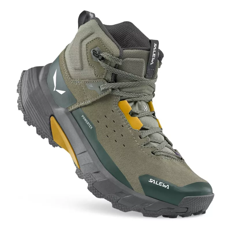 SALEWA Pedroc 2 Fade Hiking Shoes Green/Dark Olive UK 8