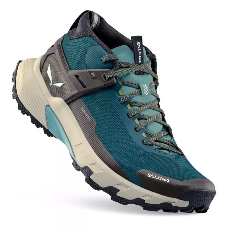 Salewa Pedroc 2 Mid PTX Wanderschuhe - Pond/Black Out - UK 9 (EU 43)