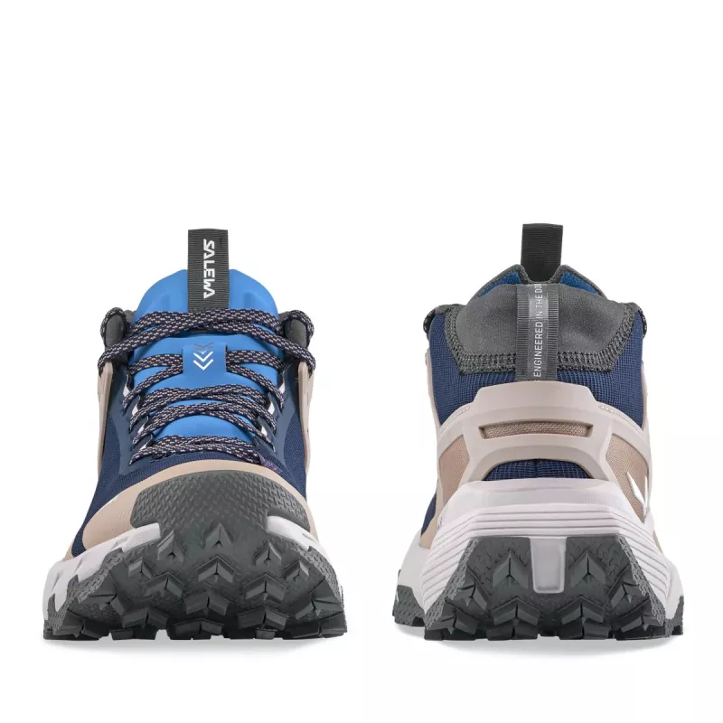 Salewa Pedroc 2 Mid PTX Damen-Wanderschuhe - Navy Blazer/Quicksand - UK 6.5 (EU 40)