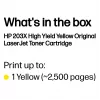 HP 203X High-Yield Yellow Toner Cartridge (CF542X) | Original HP LaserJet Toner