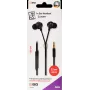 2GO 794476 Kabelgebundenes In-Ear-Headset mit Mikrofon, Anthrazit
