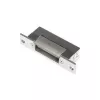 SCOT ES-S12AC/DC-B PROFI Symmetrischer Elektrotüröffner mit Schloss, 12V AC/DC, Fail-Secure, 3000N Haltekraft, Grau/Silber