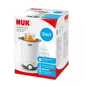 NUK Thermo 3in1 Babykostwärmer weiß/schwarz 7.6cm