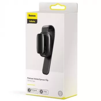 Baseus Platinum Fahrzeug-Brillenclip (Klemmtyp) Schwarz ACYJN-B01