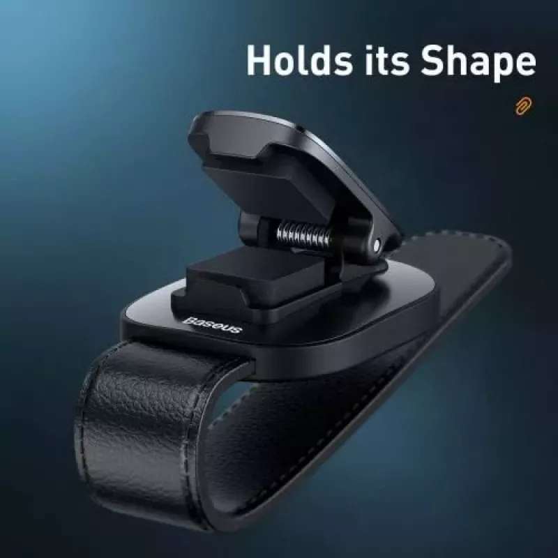 Baseus Platinum Fahrzeug-Brillenclip (Klemmtyp) Schwarz ACYJN-B01