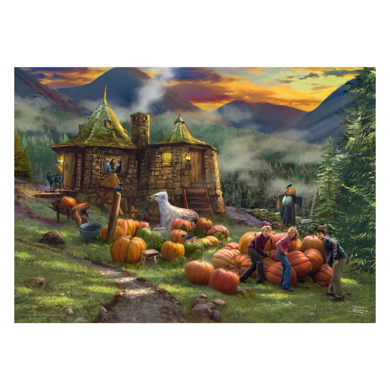 Schmidt Thomas Kinkade Studios Harry Potter - Hagrid's Hut 1000 Piece Jigsaw Puzzle