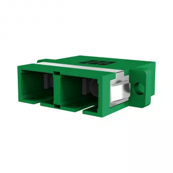 EFB Elektronik SC/APC Simplex Kupplung, Singlemode, Grün