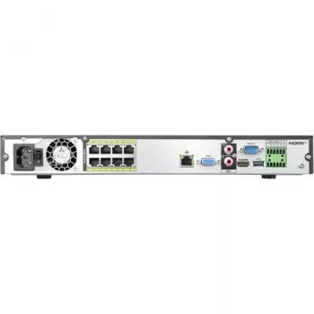 BCS LINE 8-Kanal 8K NVR mit KI und 8 PoE-Ports BCS-L-NVR0802-A-8K-8P-Ai2