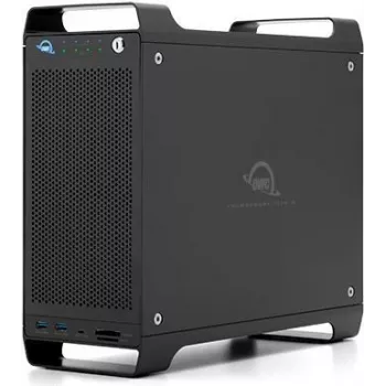 OWC ThunderBay Flex 8 - 8-Bay Storage/Dock/PCIe Enclosure mit 2x Thunderbolt 3 Ports, SoftRAID XT, Schwarz