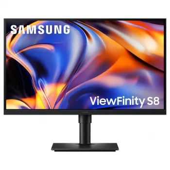 Samsung 27 Zoll ViewFinity S8 S80HF 5K IPS Monitor mit USB-C 90W, höhenverstellbar, HDR400