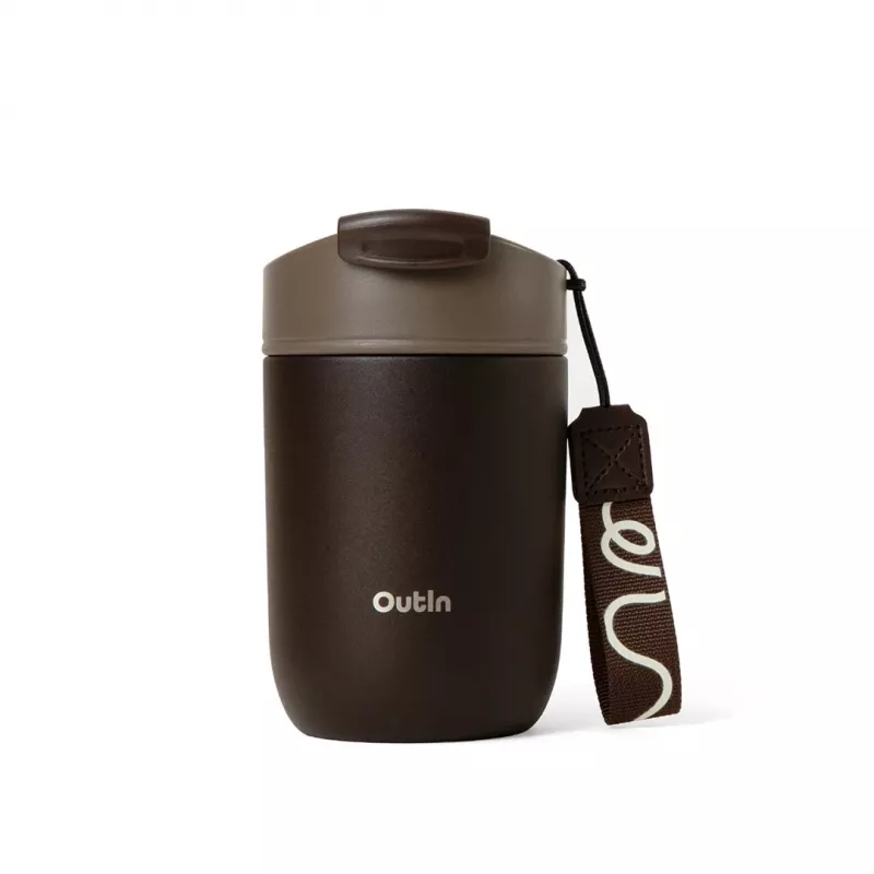 OutIn Travel Tumbler 350 ml, Terra Brown