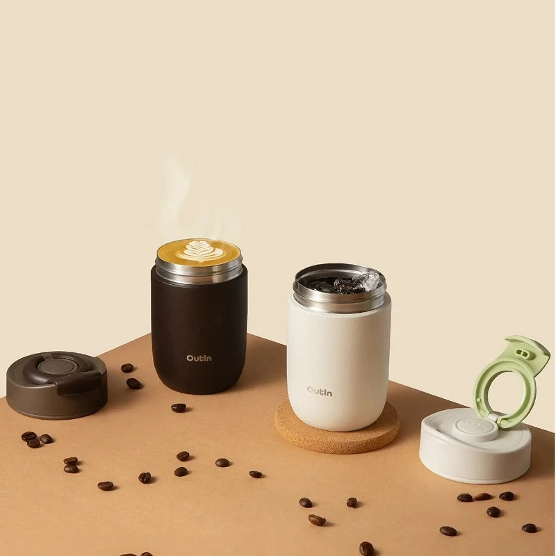 OutIn Travel Tumbler 350 ml, Terra Brown