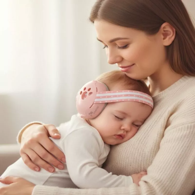 Momini Kinder Gehörschutz Mimi Pink