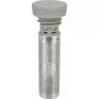 24Bottles Infuser Deckel Grau - Edelstahl & Silikon Schraubdeckel für 24Bottles Flaschen