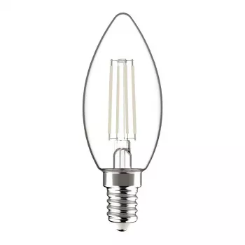 Avide LED Filament Candle Bulb 4,5W E14 Warm White 2700K
