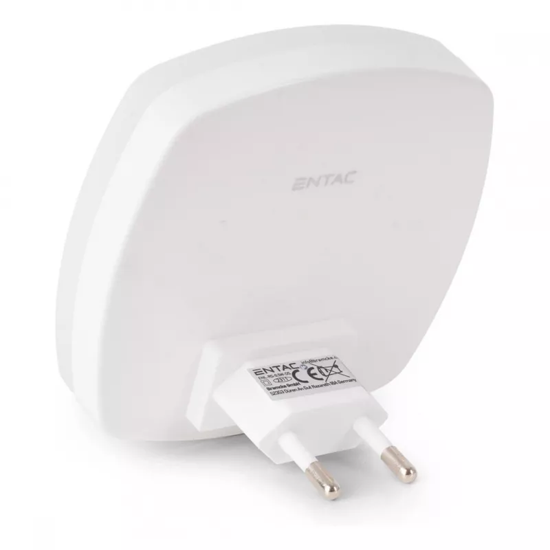 ENTAC Night Light 0,5W Square Cool White with Dusk-to-Dawn Sensor