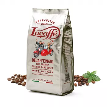 LUCAFFE' Decaffeinato 700g Ganze Bohne Kaffee