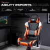 X Rocker Agility eSports Gaming Desk Chair - Black/Orange