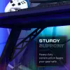X Rocker Lumio RGB Gaming Desk mit LED-Beleuchtung und Mauspad