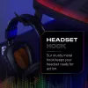 X Rocker Lumio XL RGB Gaming Desk mit RGB-Beleuchtung & Mauspad, 140 cm