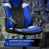 X Rocker Saturn Gaming Schreibtischstuhl für Kinder & Jugendliche - Blau