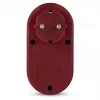 ENTAC Steckdosenadapter mit 2x USB-A Burgund