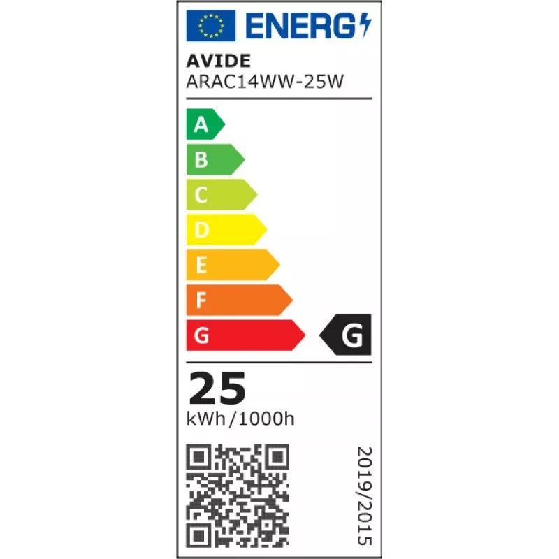 Avide Halogen Glühlampe 150lm 25W E14 Warmweiß 3000K