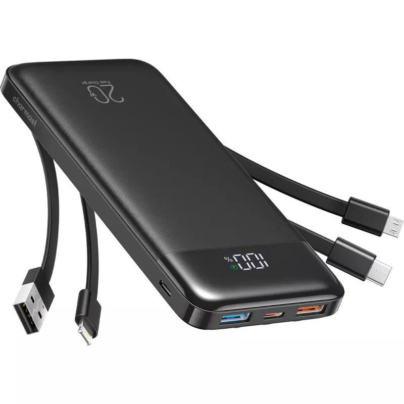 Charmast Powerbank W2065 20000mAh Schwarz