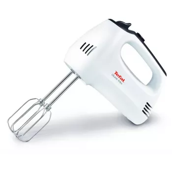 TEFAL HT3101 QuickMix Hand Mixer, 300 W, 5 Stufen, Turbo, Weiß