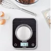 TEFAL Küchenwaage BC50D2V0 Optiss - Digital LCD, 5 kg Kapazität, Schwarz